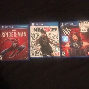 Spider-Man ps4/2k19/wwe2k19